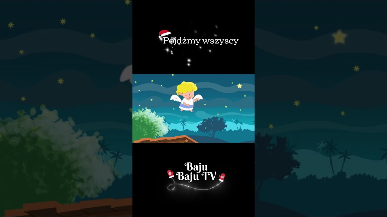 🌟 P&oacute;jdźmy Wszyscy do Stajenki - Kolęda dla Dzieci | bajubajuTV