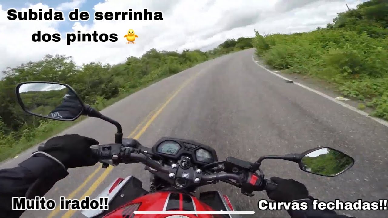 SUBINDO A SERRINHA DOS PINTOS RN/  DEITANDO NAS CURVAS