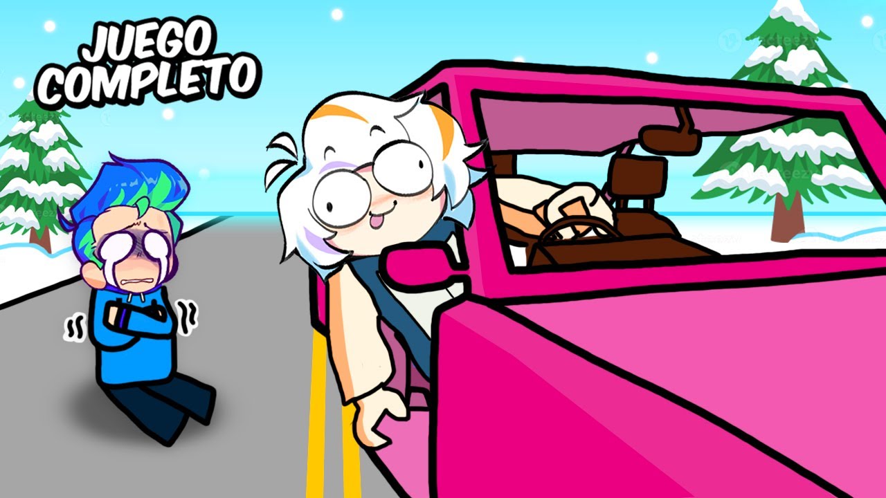 TUVIMOS UN VIAJE LARGO EN LA NIEVE FINAL COMPLETO (SNOWY TRIP ROBLOX)