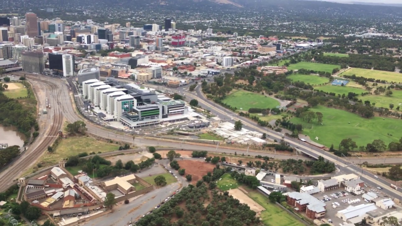Approach & Landing at Adelaide Airport