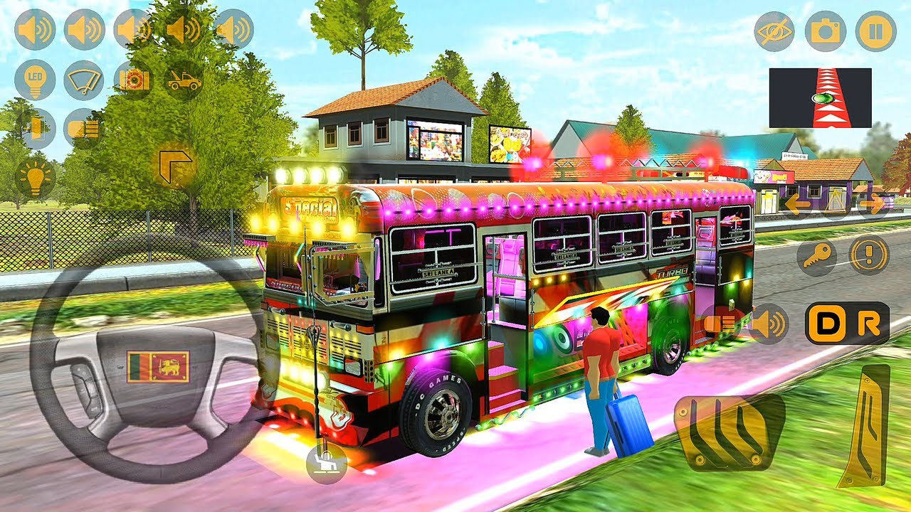 Awesome Bus Driving From Nuwara Eliya to Kandy | Driving Simulator Srilanka