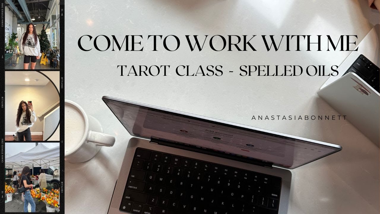 Small Business Day In The Life VLOG Tarot Class- Spell Oils