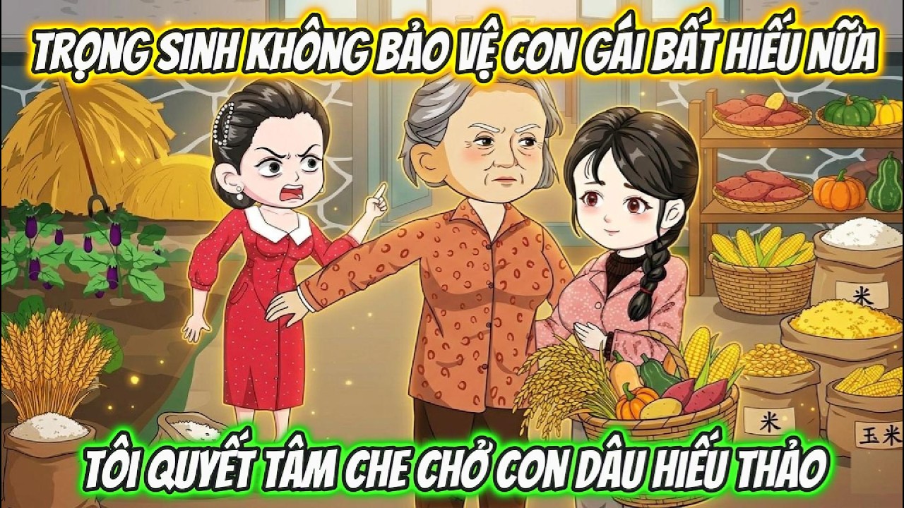 Trọng Sinh Không Bảo Vệ Con Gái Bất Hiếu Nữa, Tôi Quyết Tâm Che Chở Con Dâu Hiếu Thảo | Coin Vietsub