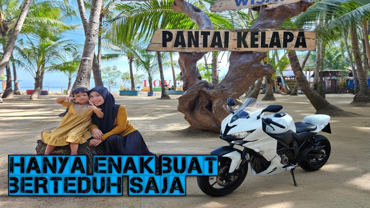 REVIEW PANTAI KELAPA TUBAN YANG PANTAINYA JARANG BUAT BERENANG