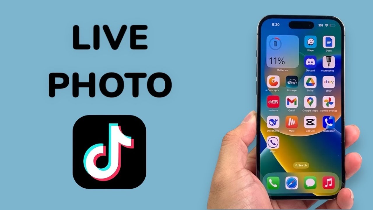 How To Post Live Photos On TikTok