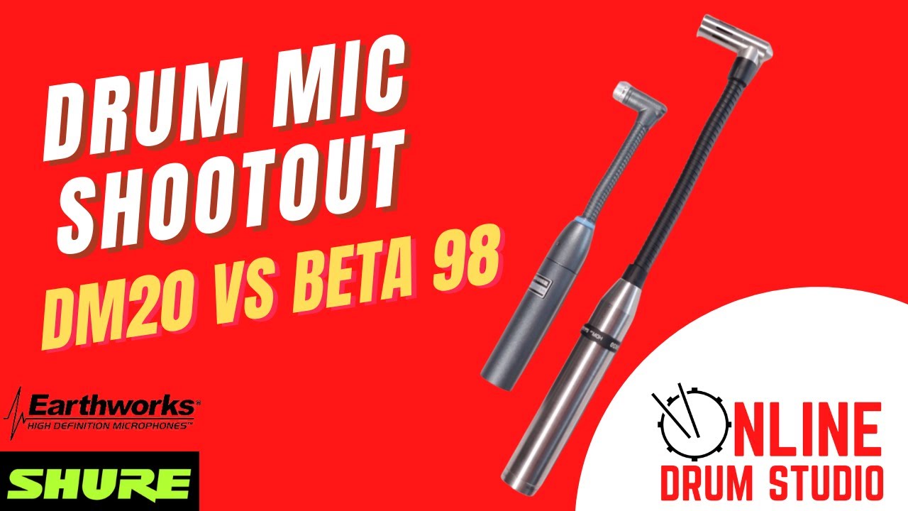 Earthworks DM20 против Shure BETA 98