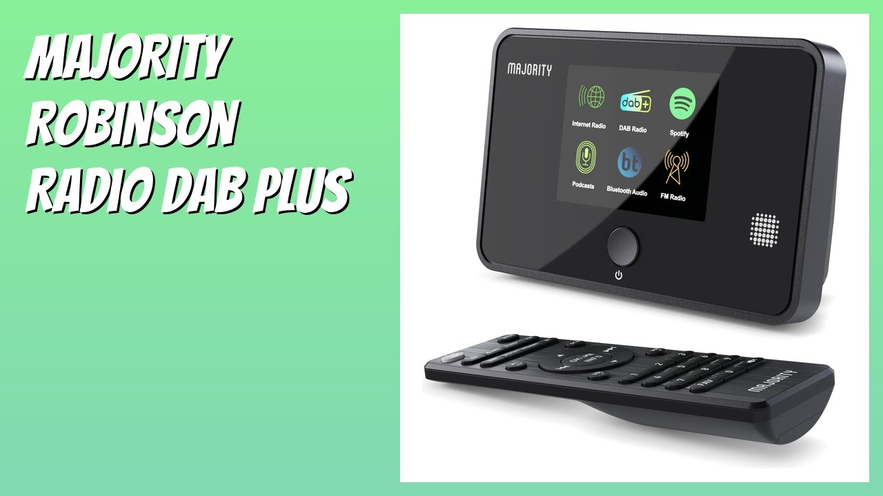 RESE&Ntilde;A (2026) : MAJORITY Robinson Radio Dab Plus. DETALLES