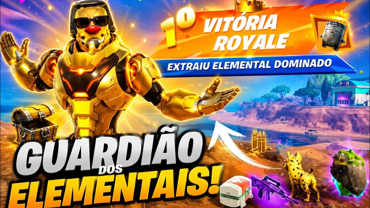 O Elemental de ouro chegou 
