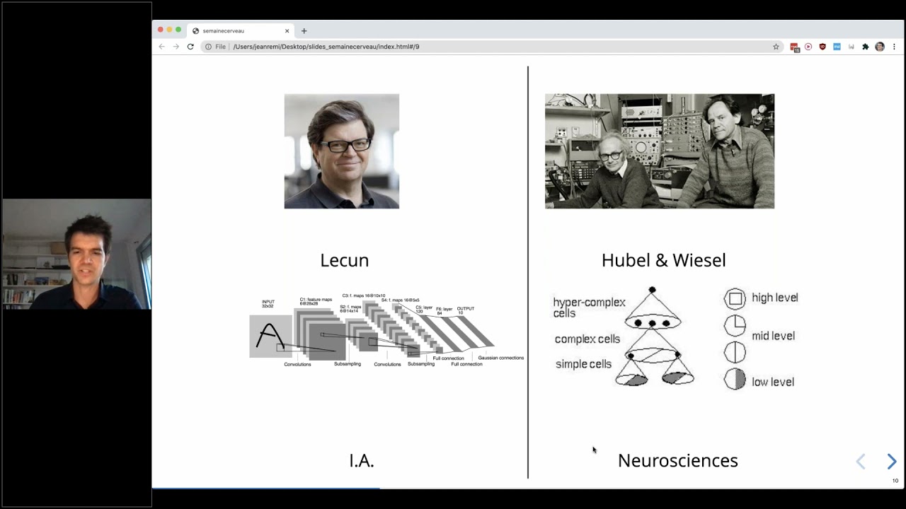 Intelligence Artificielle et Neurosciences: à la découverte des lois de l'apprentissage - JR King