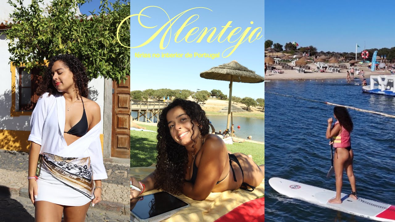 verão europeu: Alentejo! || descanso, praia fluvial, bronze e pôr do sol 