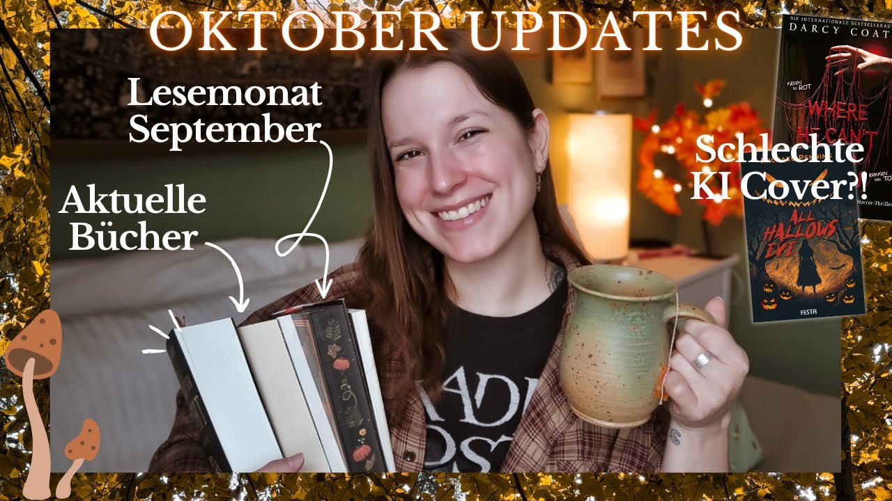 Reden wir über Bücher!📚| Lesemonat September, Leseflaute, Lesepläne - was läuft aktuell (schief)?🍂