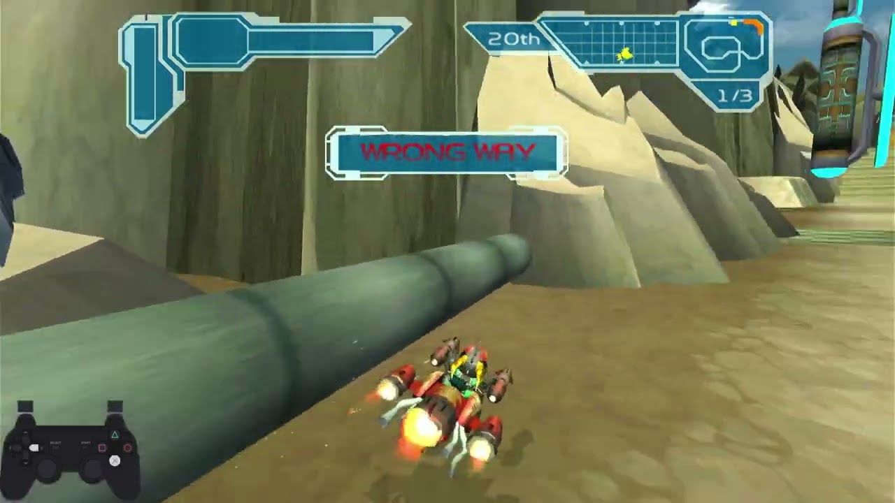 Barlow race in 17.9 using new lap skip