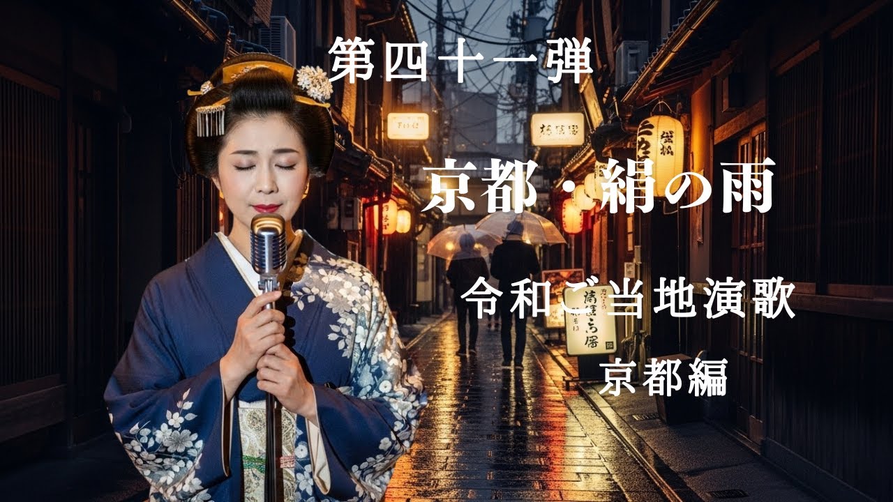 京都・絹の雨