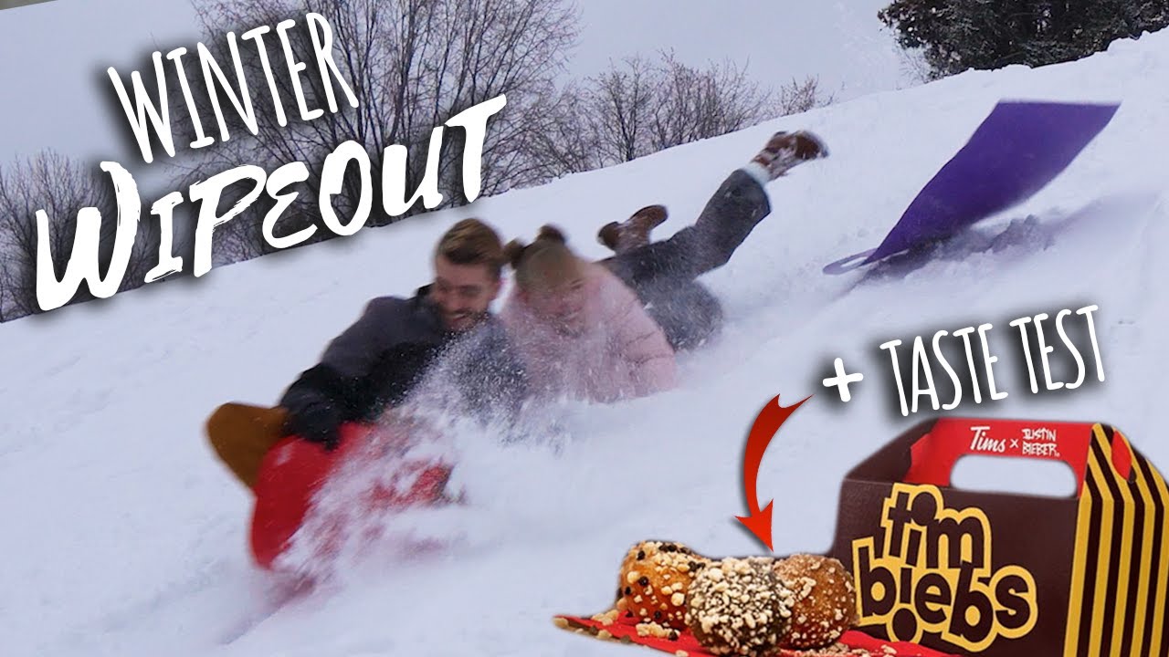 Sledding at IMPOSSIBLE Speeds + Taste Testing TimBiebs | Winter Vlog