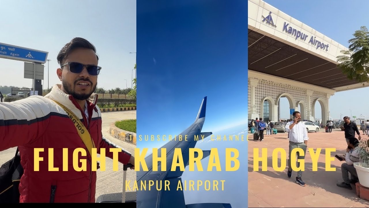 Flight kharab hogye the 🥲bach gye hum 