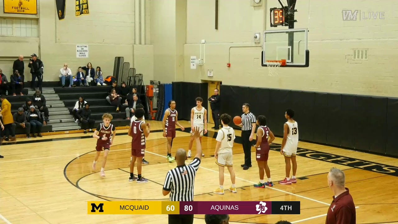 McQuaid vs. Aquinas I Boys Basketball
