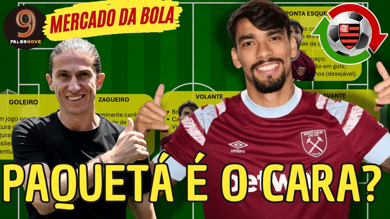 MERCADO DA BOLA: LUCAS PAQUETÁ VALE O MAIOR INVESTIMENTO DA HISTÓRIA DO FLAMENGO?
