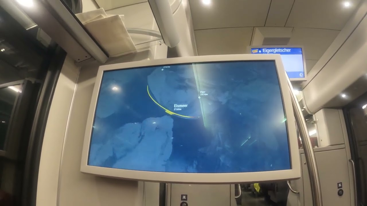 See How the railway track on Jungfrau Mountain #Swissdays #gopro #video #181