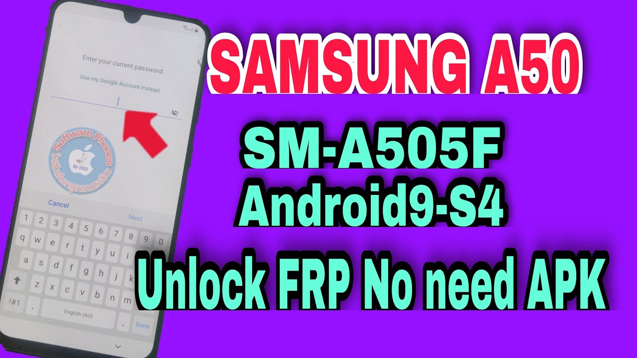 HOW TO BYPASS FRP SAMSUNG A50 ANDRIOD 9-S4 NO NEED APK 100%