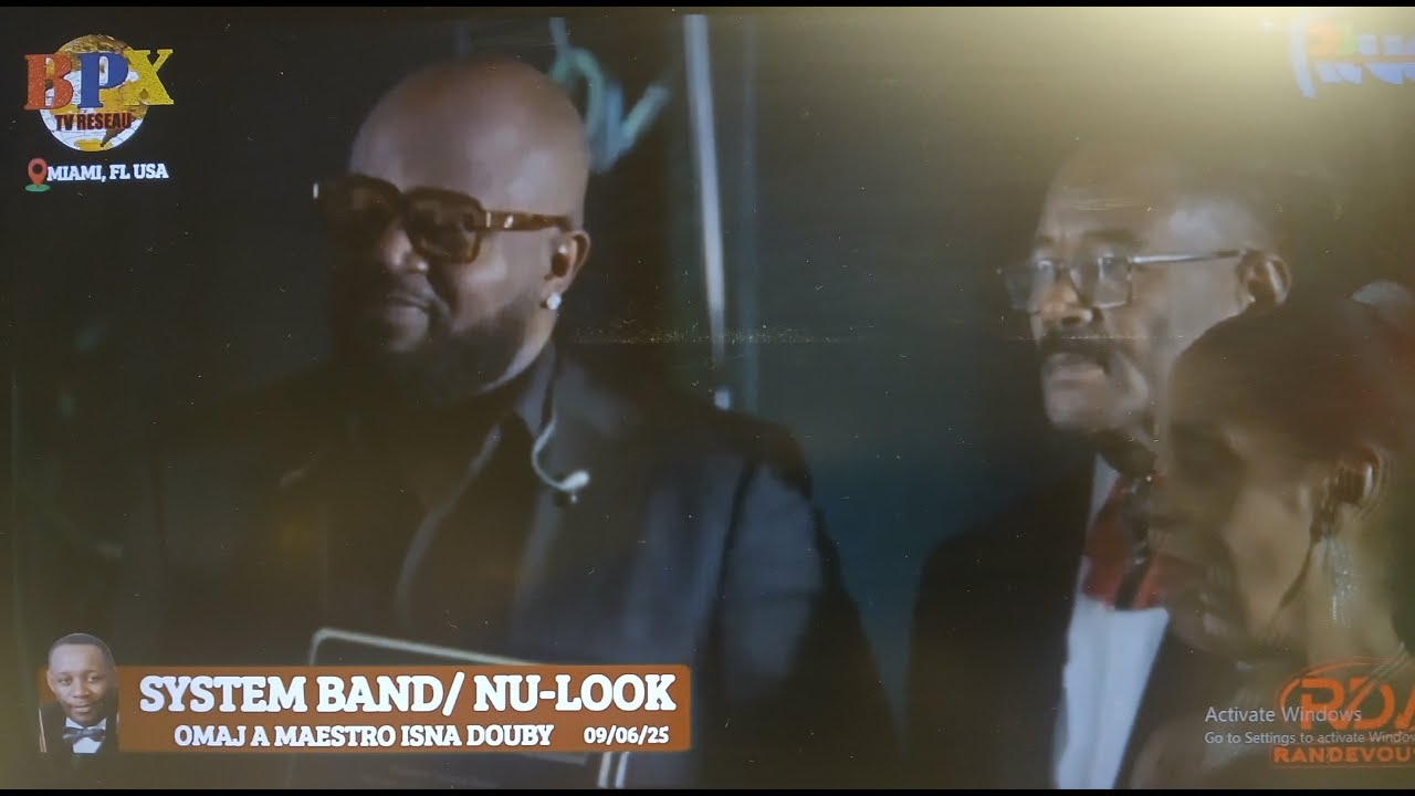 BPX TV RESEAU PRESENT HOMAGE A ISNARD DOUBY RAMADA INN HOTEL AVEC LE SYSTEM BAND ET NU-LOOK