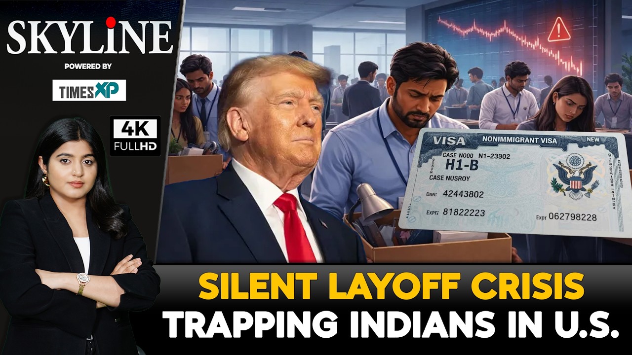 USCIS H-1B Layoff: 60-Day Grace Period Trap Indians In US Should Know| Skyline With Driti Atri