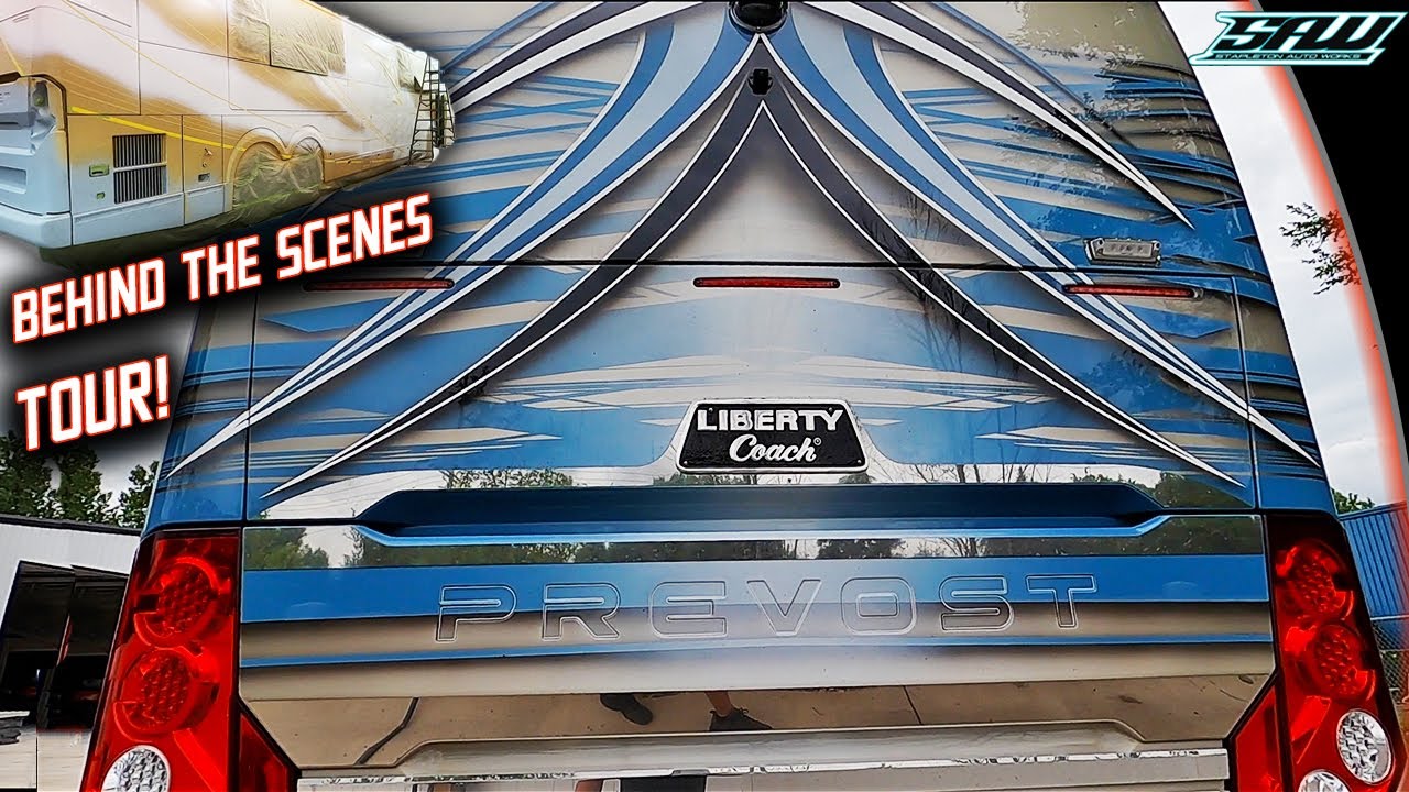 Inside The Most Expensive RV Paint Job In The World! Prevost Liberty Coach (2.6 Million Dollar RV)
