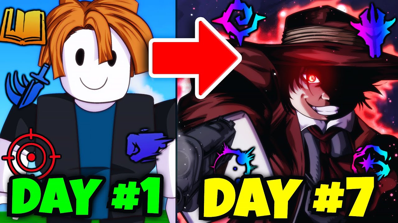 От нуба до профессионала без робуксов за 7 дней в Anime Vanguards Roblox