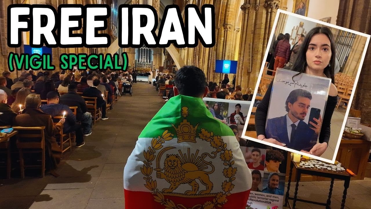 “Iranians Break Their Silence at Llandaff Cathedral Vigil”