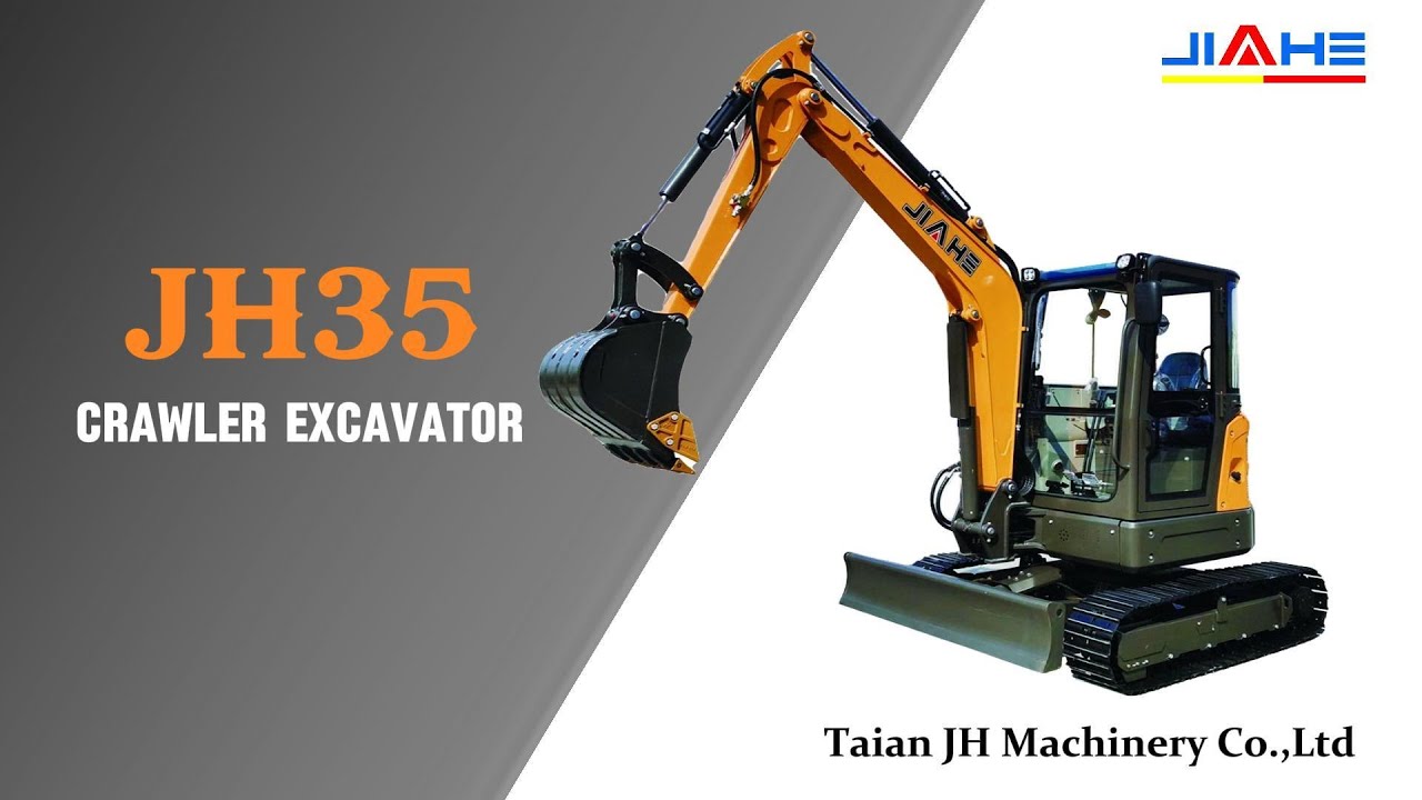 JH35 excavator Kubota Euro V and EPA 4 Engine