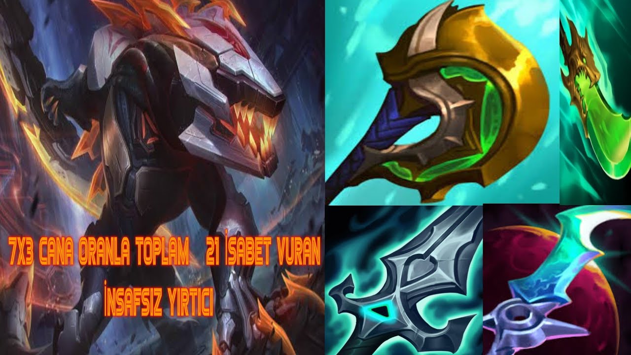 Cana Oranla vuran Renekton Dizilimi #renektonwildrift #renekton  #wildrift #itembuild 