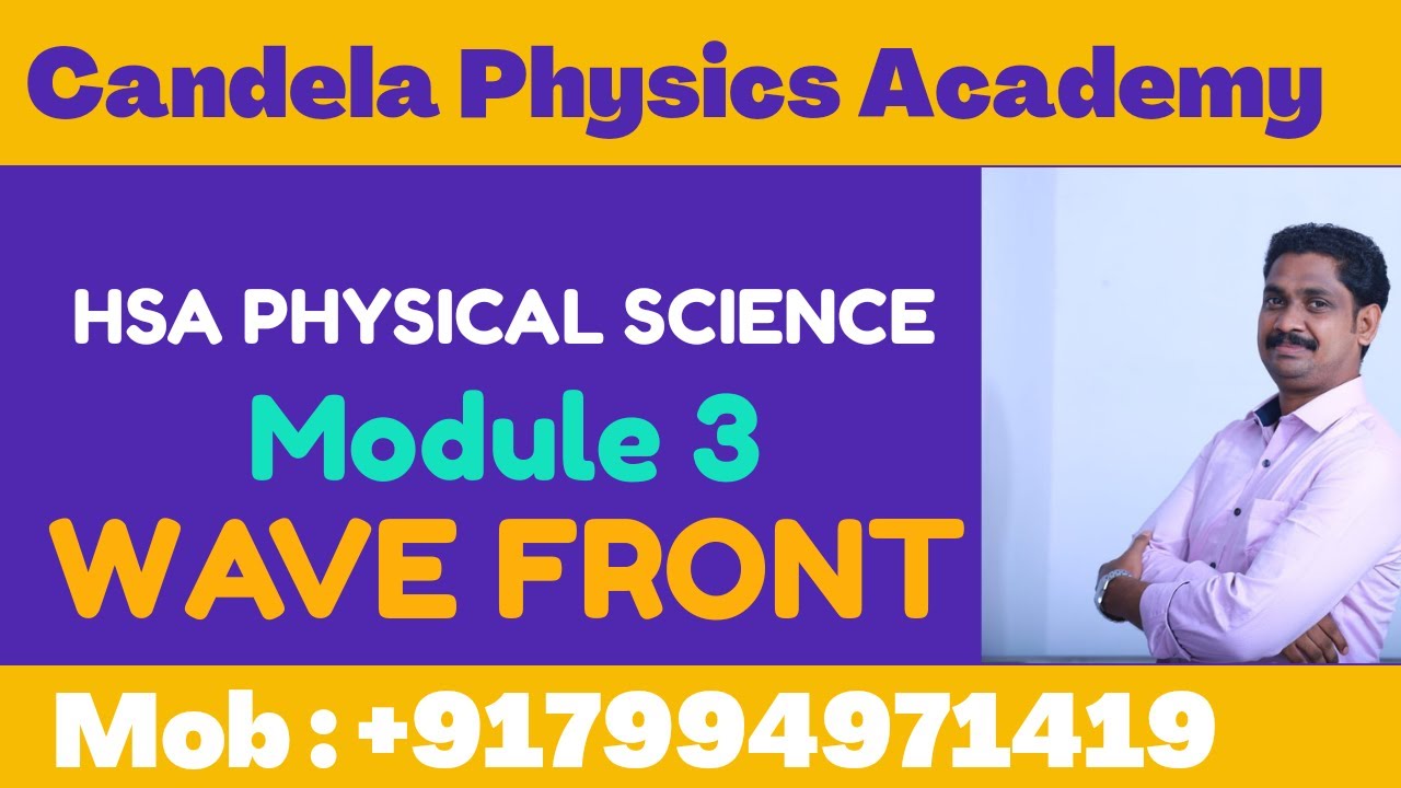 HSA Physical Science|Wave front|Kerala PSC HSA physical science notification 2022|2