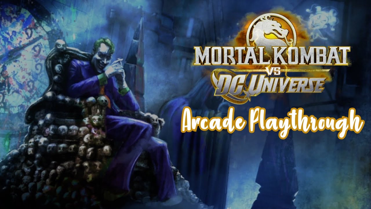 Mortal Kombat Vs DC Universe | The Joker Arcade Ladder Playthrough