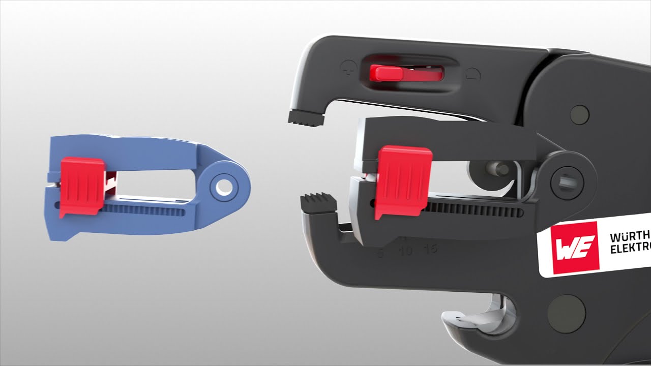 Using of the new stripping tool solution by W&uuml;rth Elektronik