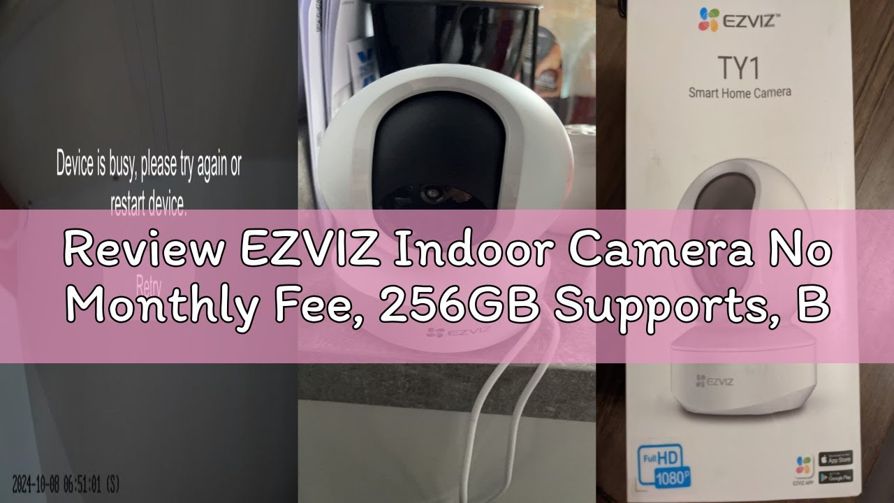 Review EZVIZ Indoor Camera No Monthly Fee, 256GB Supports, Baby Monitor Camera, Pet Camera. Motion D