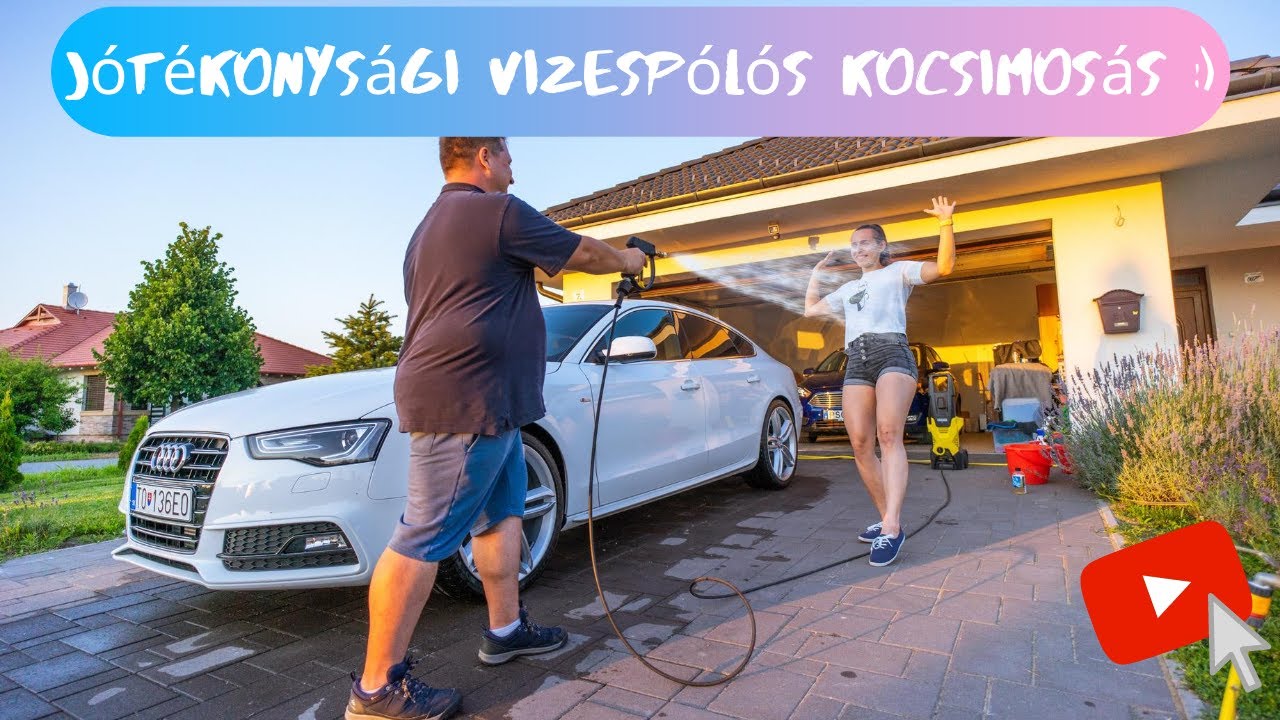 J&oacute;t&eacute;konys&aacute;gi Audi A5 Sportback vizesp&oacute;l&oacute;s kocsimos&aacute;s