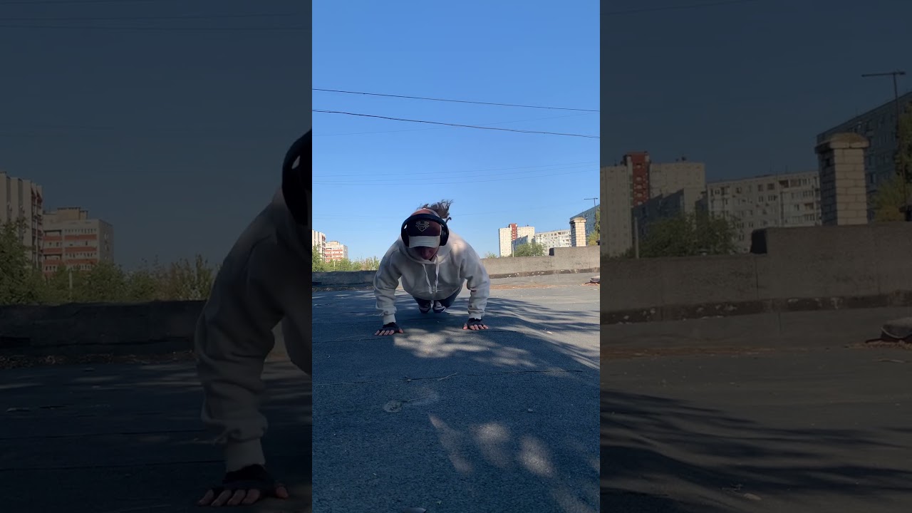 Отжимания-одно из моих любимых упражнений 🫶🏻💪🏻#pushups #workout #sportvideo #vibe