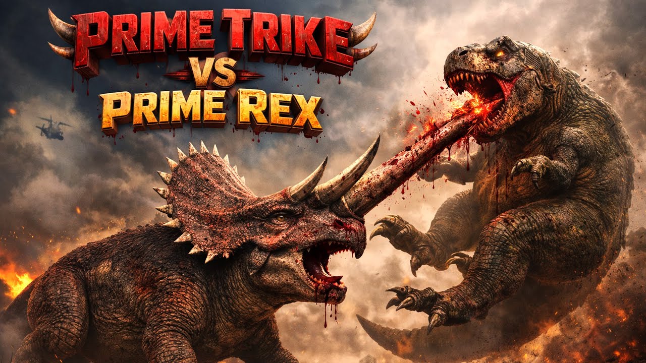 THE ISLE | PART 127 | PRIME TRIKE V PRIME T-REX  |  HOW TO BE PRIME TRICERATOPS | MALAYALAM GAMEPLAY