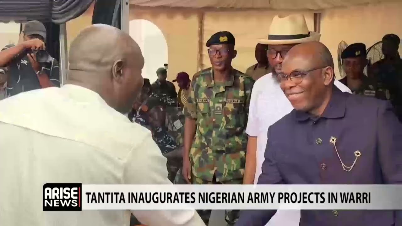TANTITA INAUGURATES NIGERIAN ARMY PROJECTS IN WARRI 