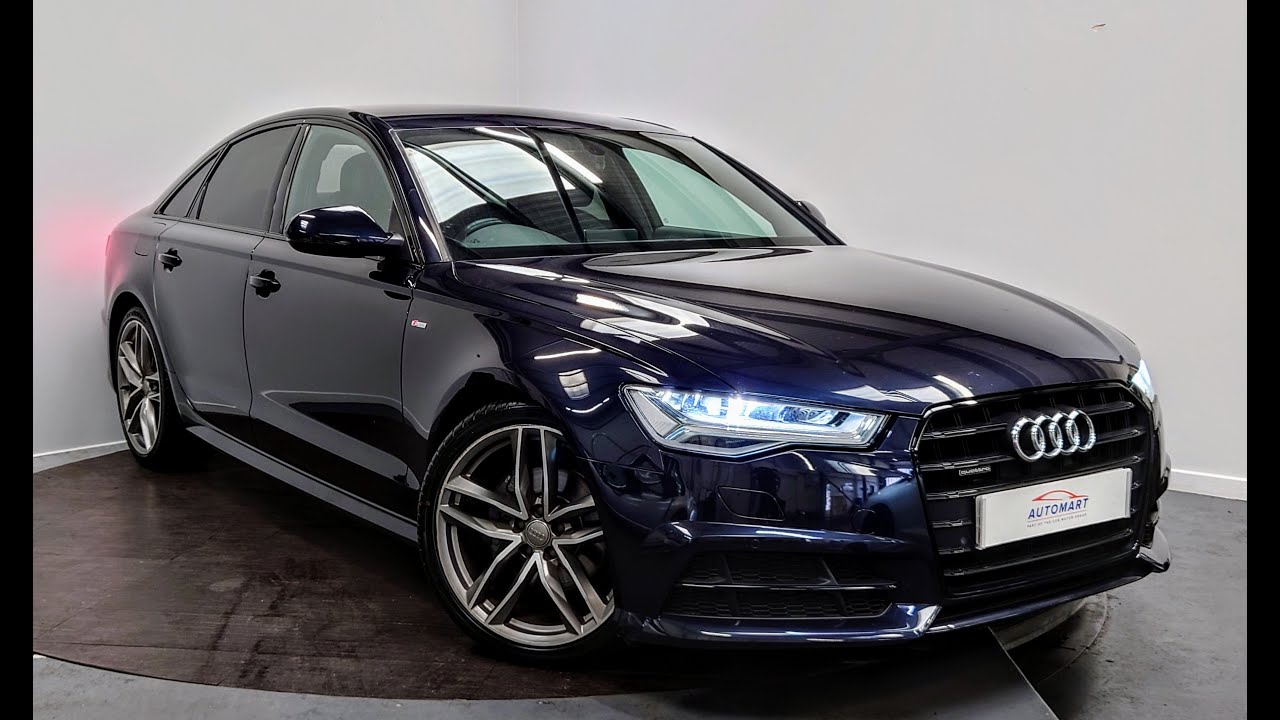 AUDI 2017 A6 TDI BLACK EDITION S-TRONIC QUATTRO | BLACKPOOL AUTOMART