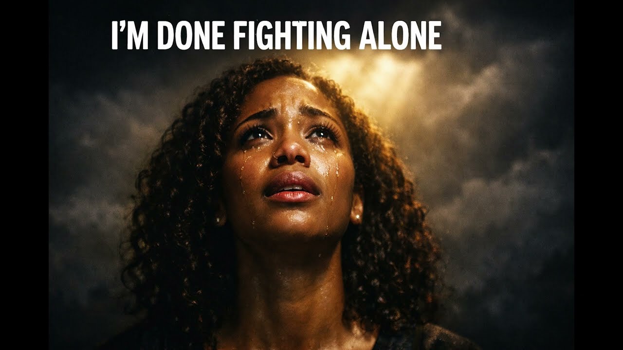 I'M DONE FIGHTING ALONE