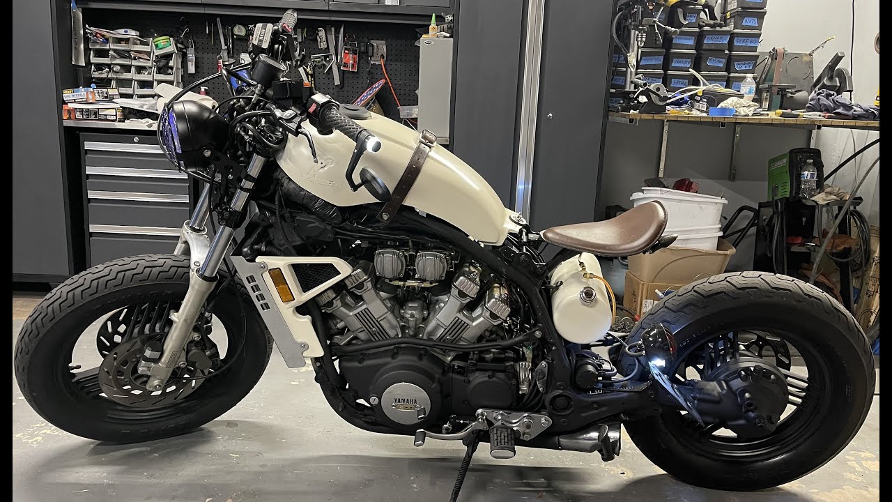 Yamaha Venture 1300 bobber Build PT. 3