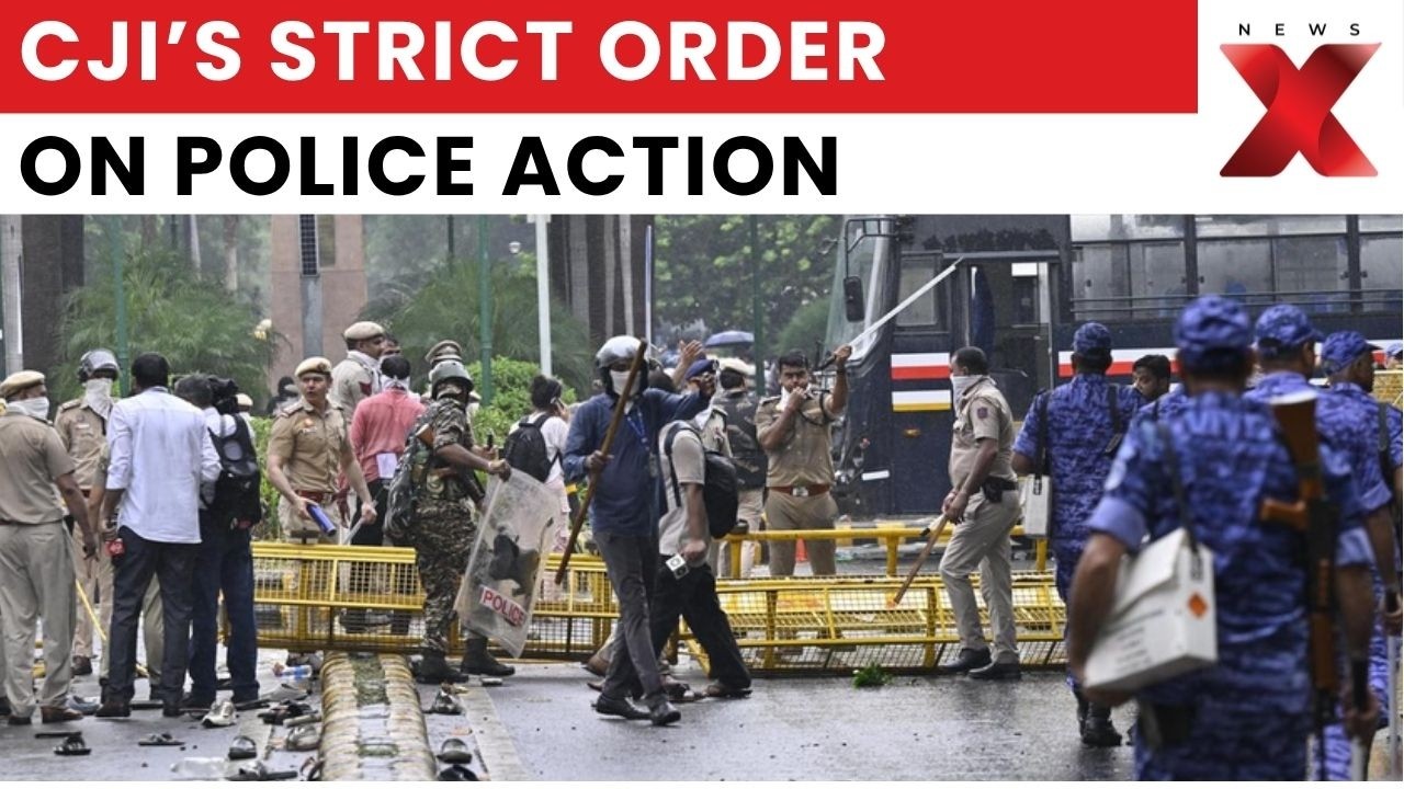 Supreme Court Police Action Case: CJI Surya Kant Orders Accountability Probe Into Student Protest