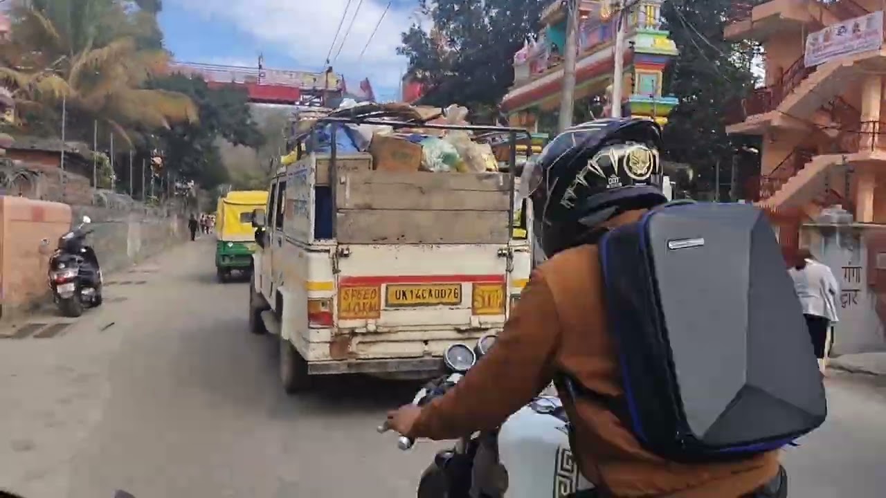 Rishikesh#aj raam jhula ka 🥰 🌉 rasta aur Jaan Ki Setu ka rasta 🥰