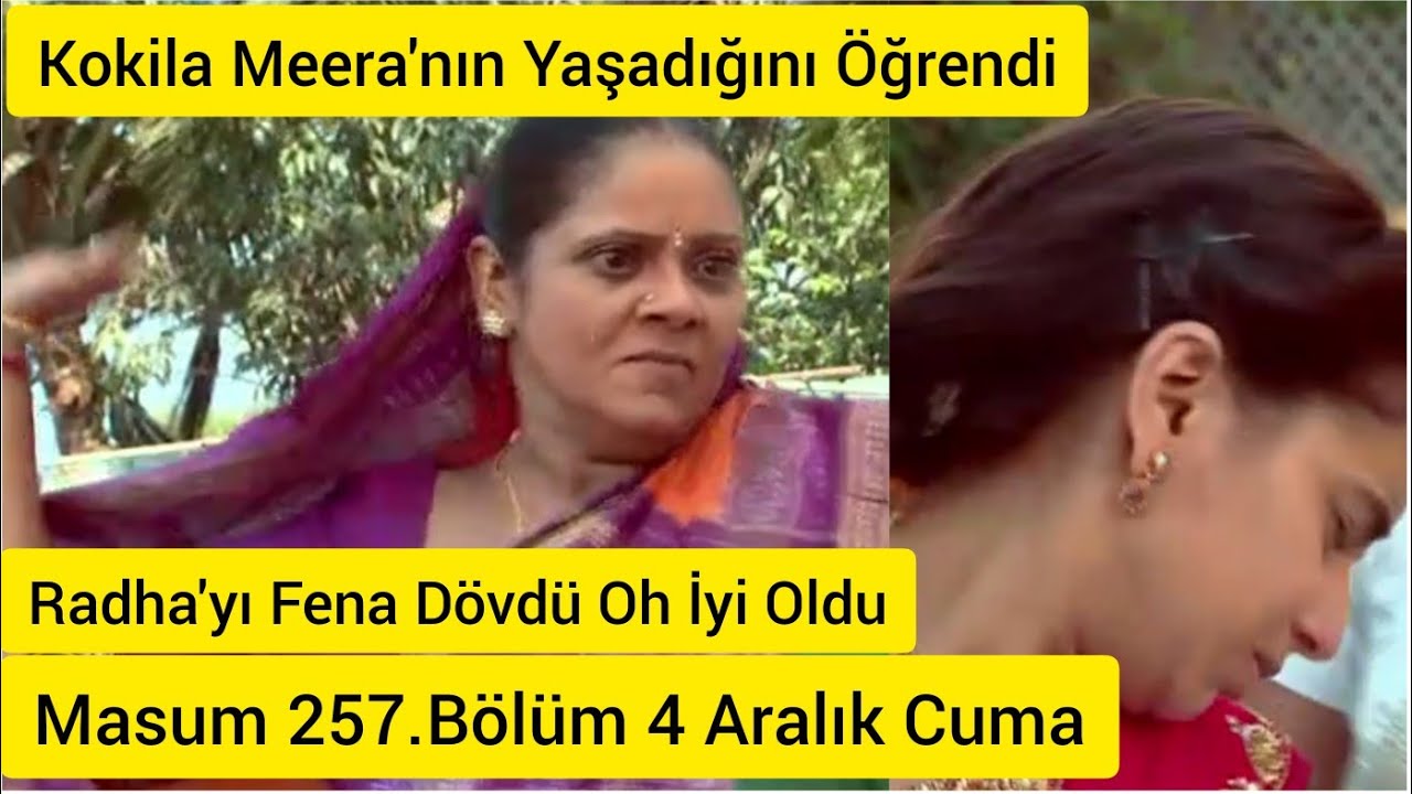 Masum 257.Bölüm- Meera'nın Yaşadığını Kokila Öğrendi.Gopi Suçsuz Herkes Öğrendi.