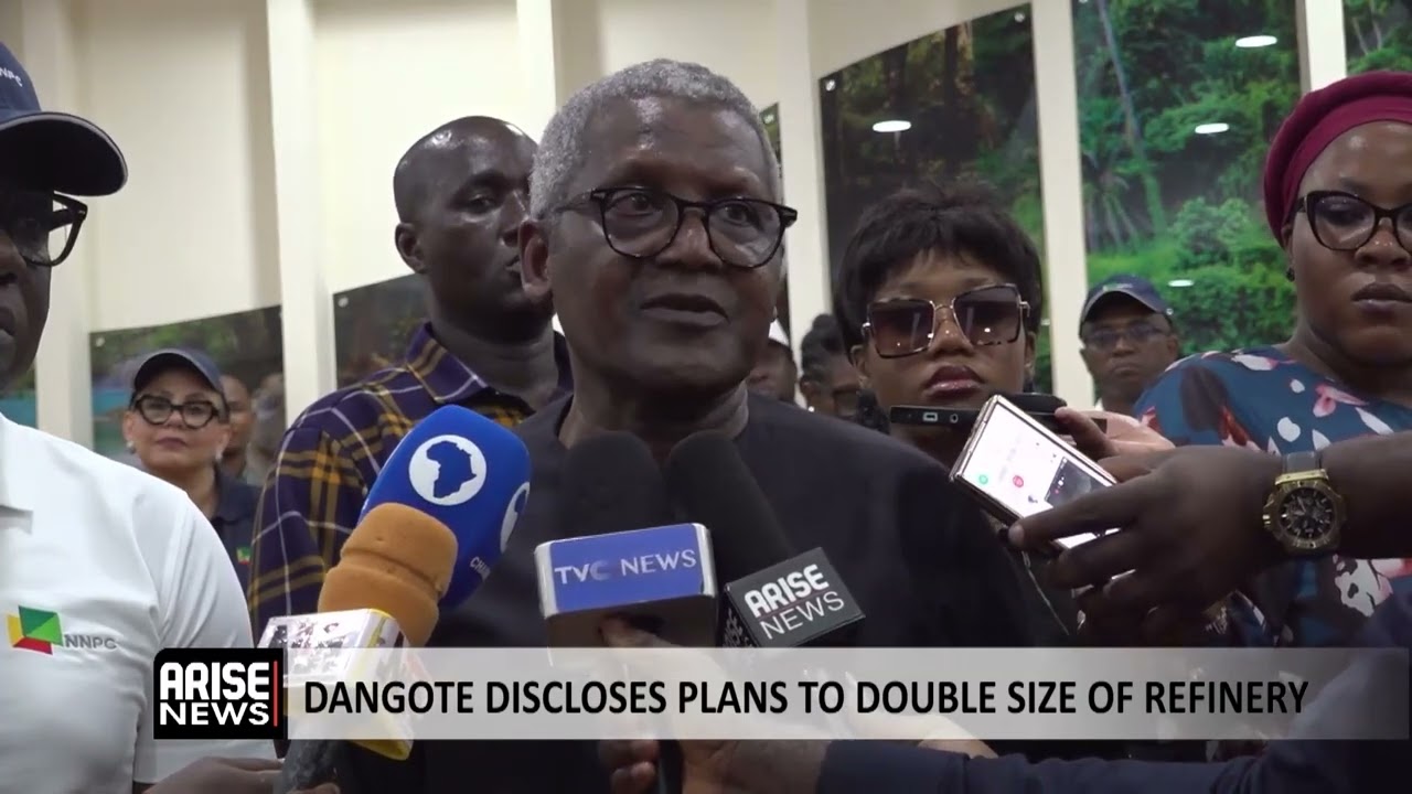 DANGOTE DISCLOSES PLANS TO DOUBLE SIZE OF REFINERY