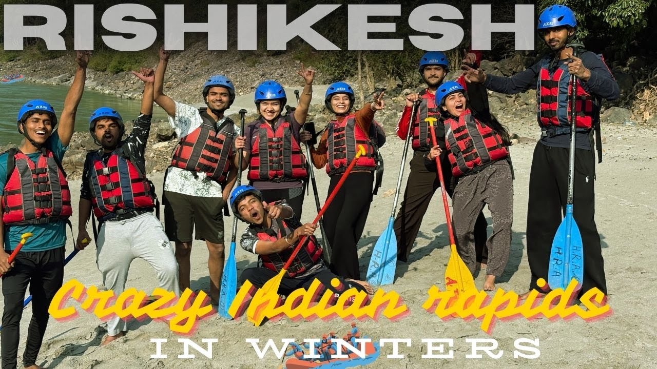 River Rafting in Winters part 1