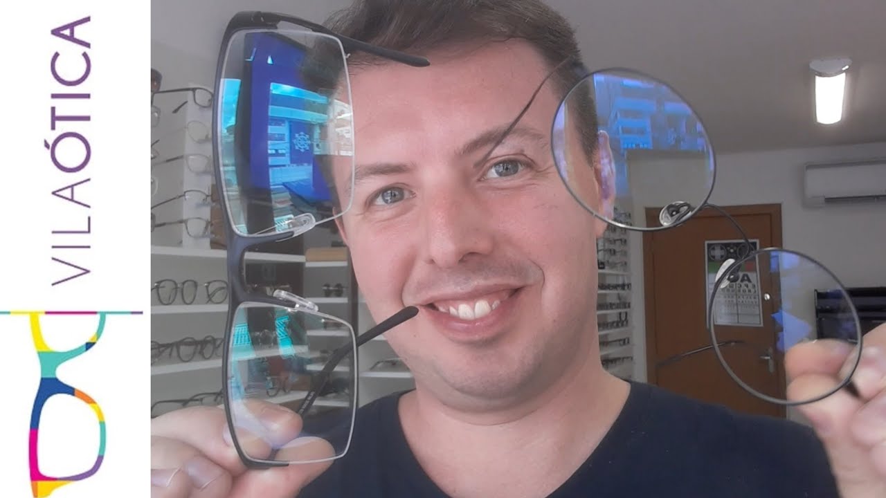 Diferença entre lentes com e sem anti reflexo