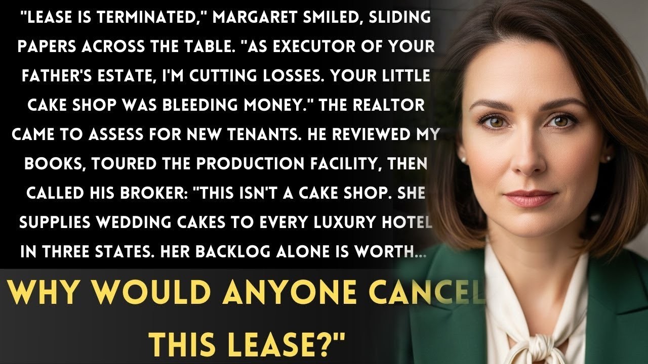 Stepmom Canceled My “Failing” Bakery Lease — The Realtor Found My Million-Dollar Wholesale Contracts