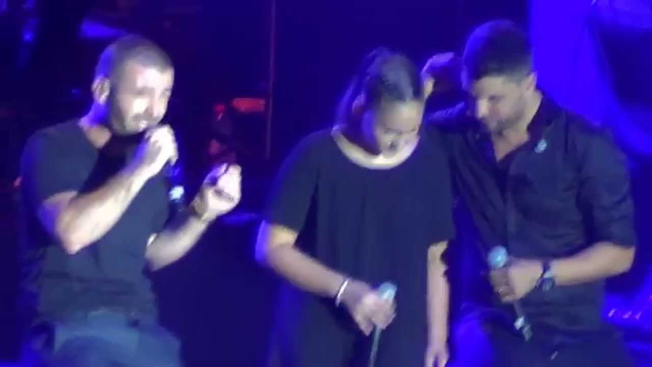 עומר אדם משה פרץ ואגם בוחבוט מודה אני (מתוך המהפכה פארק בש)