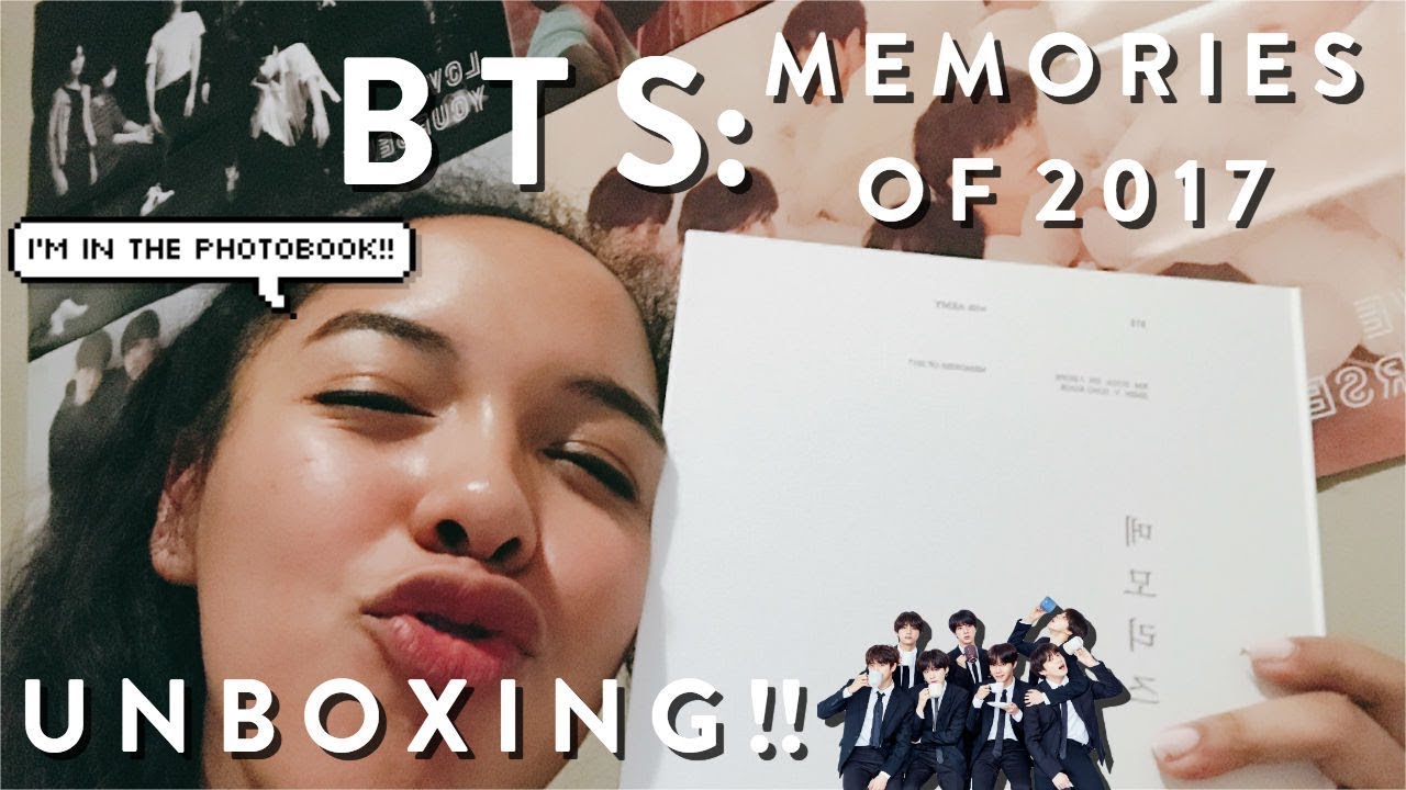 UNBOXING BTS 방탄소년단 MEMORIES OF 2017!! I'M IN IT!?!? ♡